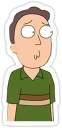😟 emoji Rick and Morty Telegram sticker 18 of 107