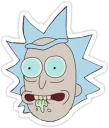 😍 emoji Rick and Morty Telegram sticker 20 of 107