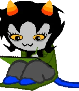 ✏️ emoji nepeta... Telegram sticker 5 of 35