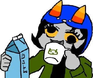 🥛 emoji nepeta... Telegram sticker 11 of 35