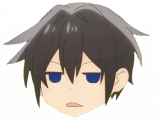 😑 emoji Sasaki and Miyano Telegram sticker 21 of 46