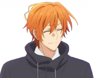 😊 emoji Sasaki and Miyano Telegram sticker 12 of 46