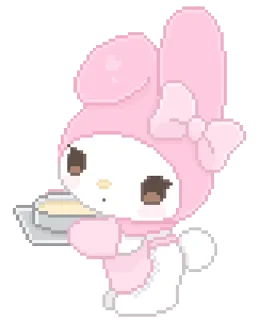 👾 emoji 𝚌𝚞𝚝𝚎 𝚙𝚒𝚡𝚎𝚕 👾 @monochromeabril Telegram sticker 17 of 120