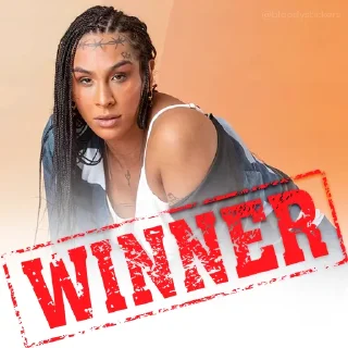 🏆 emoji bbb 22 winner by @bloodystickers Telegram sticker 10 of 20