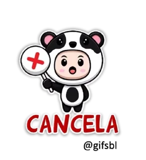 ❌ emoji Pandas @GossipsBL - Pack 1 Telegram sticker 23 of 120