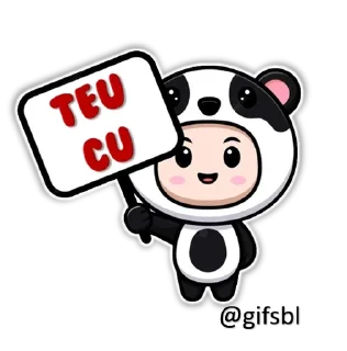 🖕 emoji Pandas @GossipsBL - Pack 1 Telegram sticker 19 of 120
