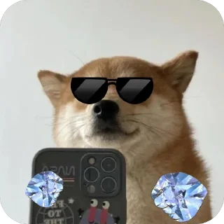 🫥 emoji $SELFIE Community Telegram sticker 5 of 62