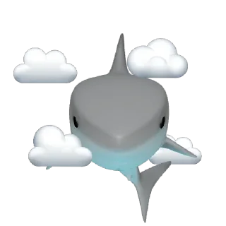 😶‍🌫️ emoji @Apple_Animojis Shark Telegram sticker 7 of 17