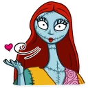 Sticker from The Nightmare Before Christmas