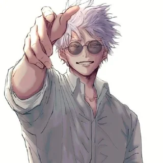 🌟 emoji Gojo🫦 Telegram sticker 7 of 120