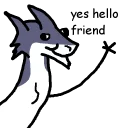 Sticker from alans shitty telegram stickers