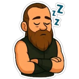 😴 emoji Ravensong by @ravensongtheband Telegram sticker 7 of 29