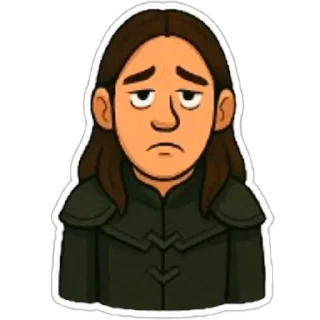 ☹️ emoji Ravensong by @ravensongtheband Telegram sticker 16 of 29
