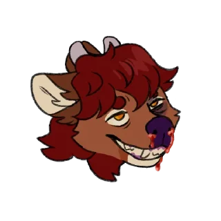 😘 emoji Judas @ptsd_guts Telegram sticker 20 of 56