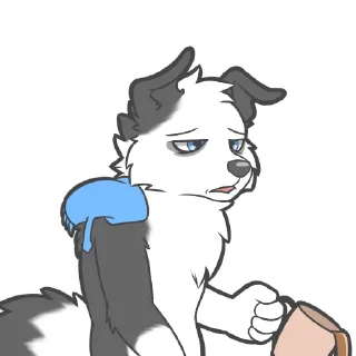 🥱 emoji Rufus and Scourge Telegram sticker 9 of 14