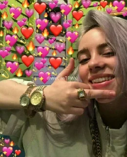 Sticker from Billie Eilish ✫ @WeCanTPWK