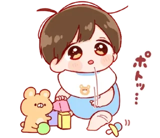 🫐 emoji ㅤㅤㅤ ぶぶ ！ —  🪷 ㅤㅤㅤㅤ Telegram sticker 10 of 70