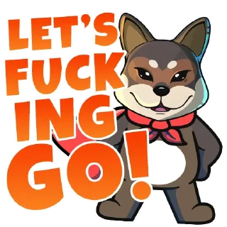 Sticker from SHIKOKU INU ARMY @SHIKARMY
