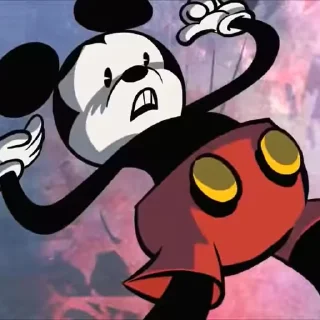 😱 emoji Mickey Mouse Shorts Telegram sticker 20 of 48