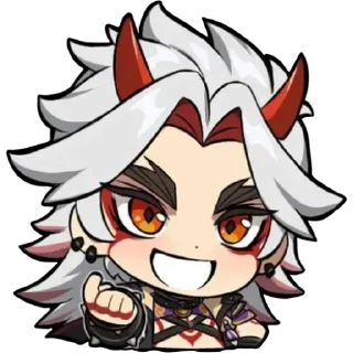 💪 emoji Arataki Gang Telegram sticker 8 of 87