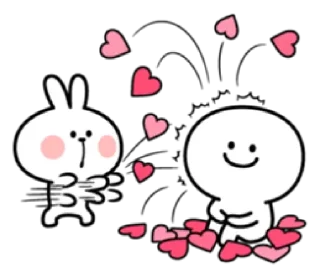 ❤️ emoji Rabbit Telegram sticker 21 of 26