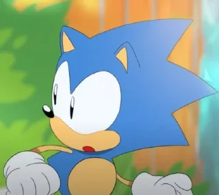 Sticker from sonic mania adeventure B)
