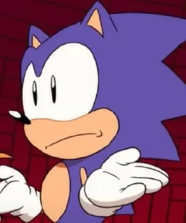 🤔 emoji sonic mania adventure part 2 B) Telegram sticker 18 of 60