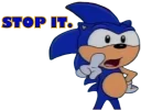 😦 emoji Adventures of Sonic the Hedgehog Telegram sticker 9 of 120