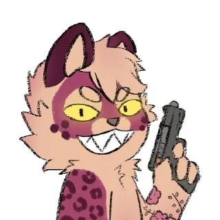 🔫 emoji Linnick and friends! Telegram sticker 12 of 90