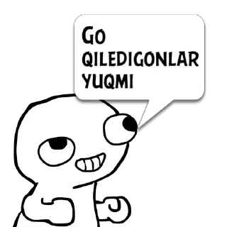🗿 emoji Kulblaaa by @gostickerbot Telegram sticker 16 of 64
