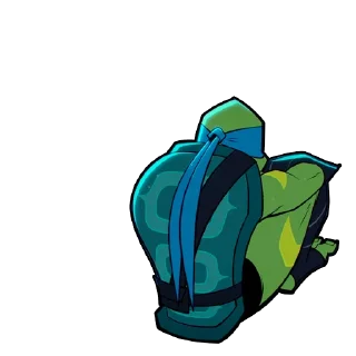 😓 emoji Rise of the TMNT Telegram sticker 6 of 27