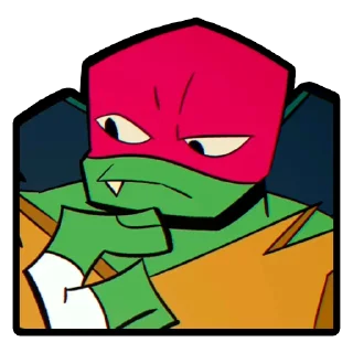 🤔 emoji Rise of the TMNT Telegram sticker 13 of 27