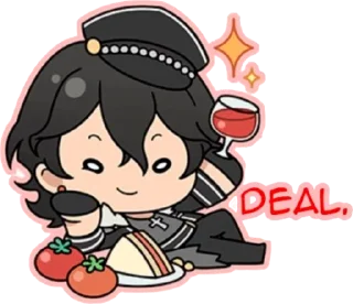 😉 emoji ENSEMBLE STARS 4 Telegram sticker 5 of 120