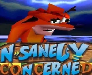 🤨 emoji Crash Bandicoot Telegram sticker 5 of 97