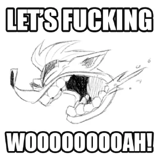 🤬 emoji Crash Bandicoot Telegram sticker 13 of 97