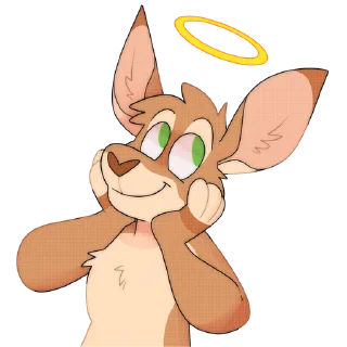 😇 emoji West of Heaven Telegram sticker 23 of 46