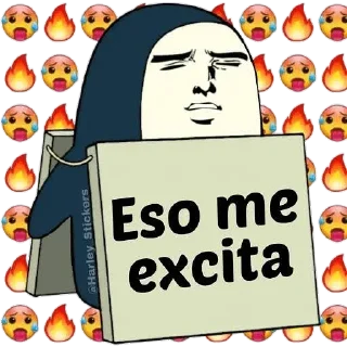 🥵 emoji Pack de stickers de @NUEVAMUERTE Telegram sticker 11 of 23