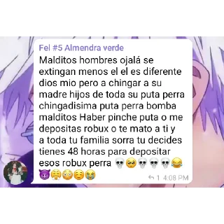 👍 emoji Bullying de @Papitayoongu Telegram sticker 14 of 120