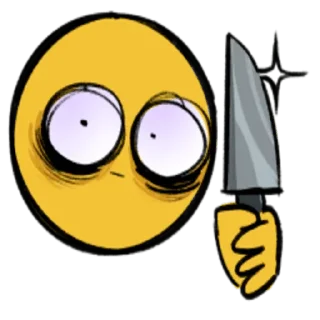 🔪 emoji Cursed Telegram sticker 18 of 74