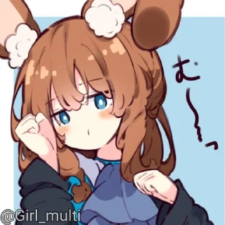 🫧 emoji 𝐀𝐦𝐢𝐲𝐚 [@Girl_multi] Telegram sticker 7 of 12