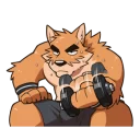 💪 emoji Takemoto life Vol.2 Telegram sticker 23 of 40