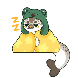 😴 emoji Twinkle Froggie Telegram sticker 14 of 39