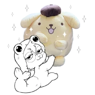 🍮 emoji Twinkle Froggie Telegram sticker 5 of 39