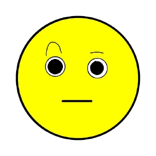 🤨 emoji Amazing Telegram sticker 12 of 23