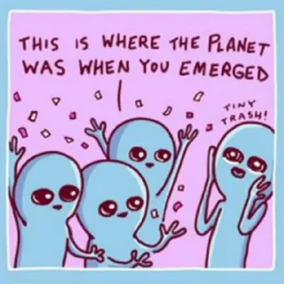 🎂 emoji Strange Planet Telegram sticker 16 of 42