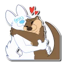 🤗 emoji Otter! Telegram sticker 7 of 118