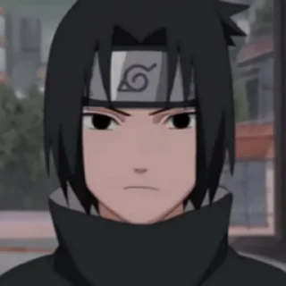🖤 emoji Sasuke Telegram sticker 20 of 36