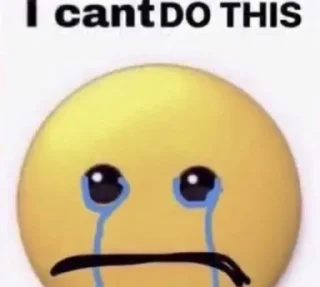 😢 emoji cursed Telegram sticker 20 of 49