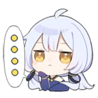 😑 emoji Stardust (Bilibili) Telegram sticker 12 of 15