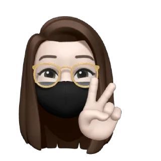 ✌️ emoji Memoji For Telegram Telegram sticker 13 of 73